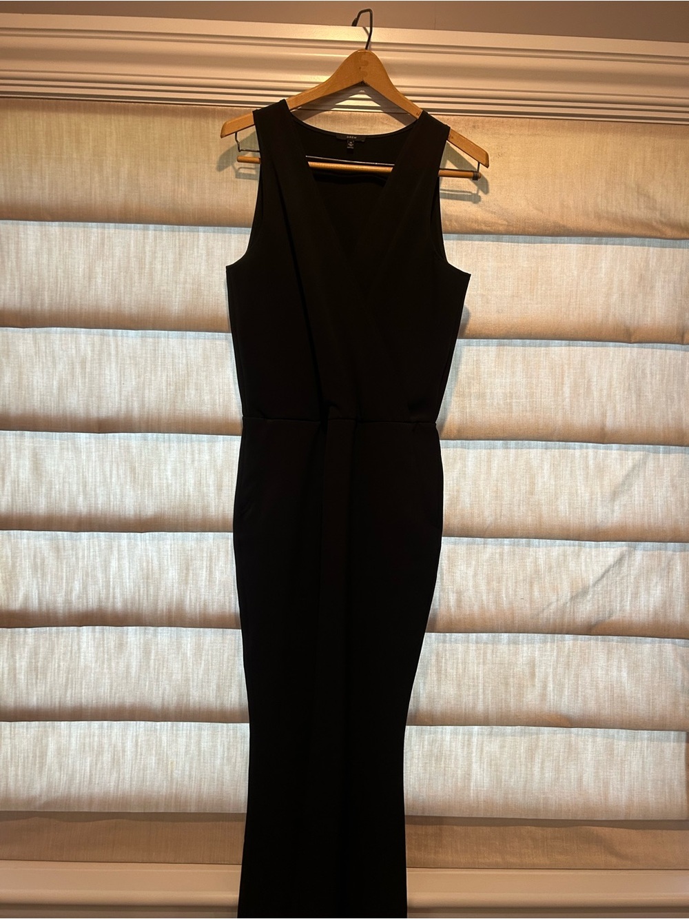 DREW Sleeveless Black Maxi Jumpsuit